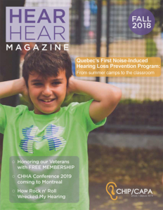 hear hear magazine cover fall 2018