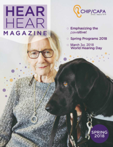 hear hear magazine cover spring 2018